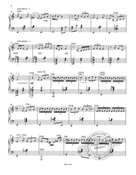 ANDRES B.-Sweet Blues für Harfe