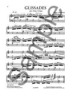 CHALLAN H.-Glissades para Arpa 2
