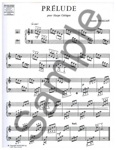 CHALLAN H.-Prelude for Harp