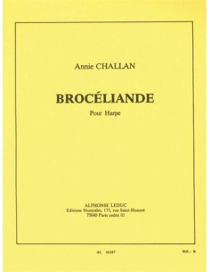 CHALLAN H.-Brocellande per arpa