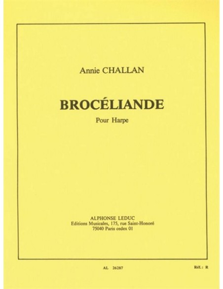 CHALLAN H.-Brocellande para Arpa