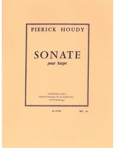 HOUDY P.-Sonate for Harp