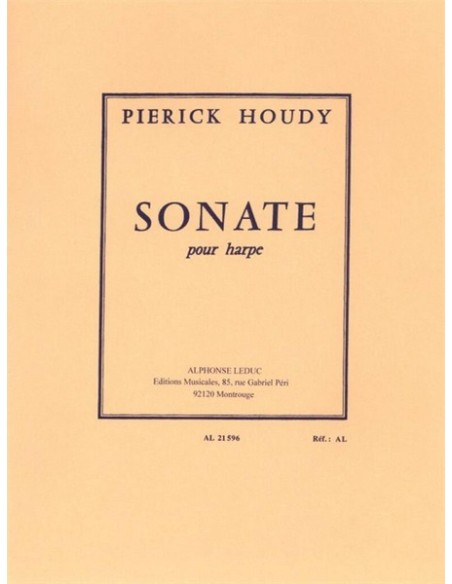 HOUDY P.-Sonate for Harp