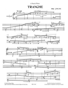 JOLAS B.-Tranche for Harp 2