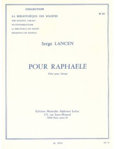 LANCEN S.-Pour Raphaele für Harfe