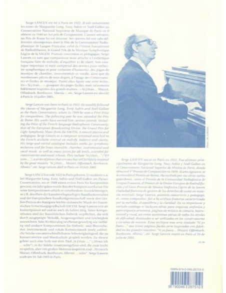 LANCEN S.-Pour Raphaele for Harp