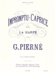 PIERNE G.-Impromptu Caprice Op.9 para Arpa