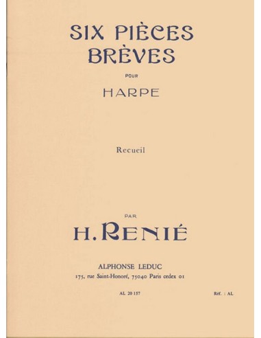 RENIE H.-Pezzi Brevi (6) per arpa