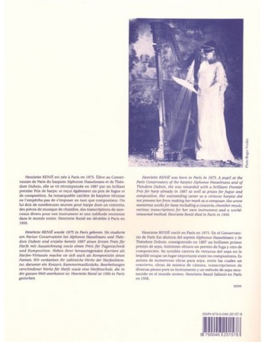 RENIE H.-Pezzi Brevi (6) per arpa