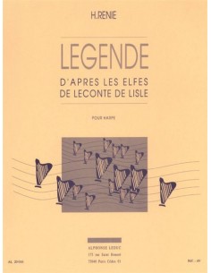 RENIE H.-Legende pour harpe