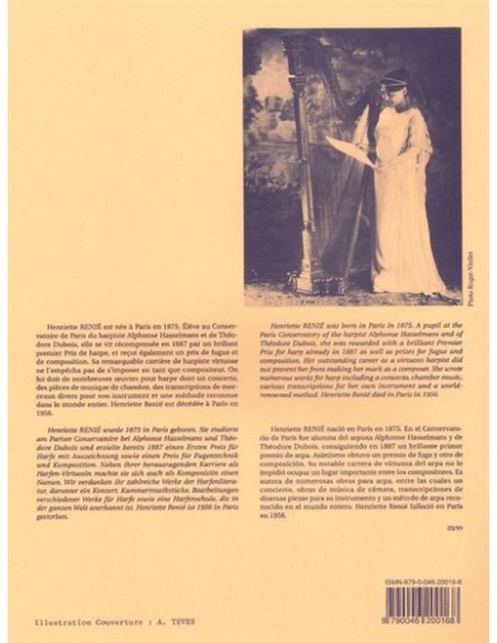 RENIE H.-Legende pour harpe