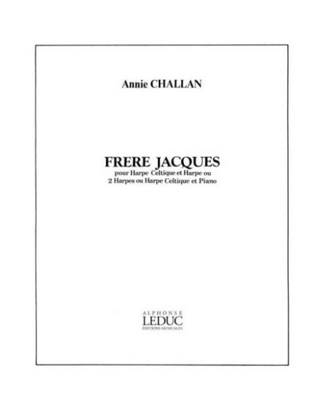 CHALLAN H.-Frêre Jacques für 2 Harfen