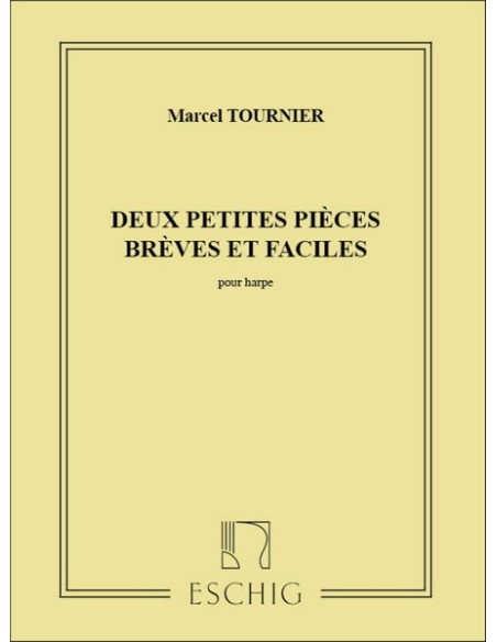 TOURNIER-Petites Pezzi (2) per arpa
