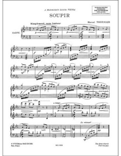 TOURNIER-Petites Pezzi (2) per arpa 2