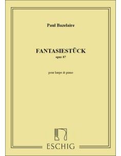 BAZELAIRE P.-Fantasia per Arpa e Pianoforte