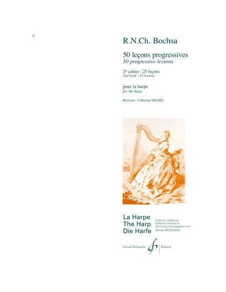 BOCHSA R.N.C.-Lecciones Progresivas (50) Vol.2º para Arpa
