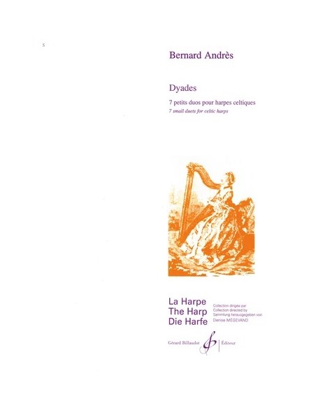 ANDRES B.-Dyades für 2 Harfen