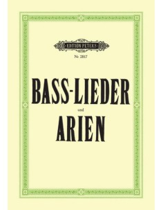 MISCELLANEOUS-Lieder (25) pour basse et piano