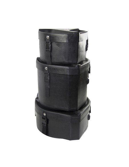 Tom Case 13/14"x11"(37x28cm.) Black Polyethylene