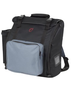 Étui accordéon 96/80/72 Basse (Dimensions internes : 48x48x23cm) Noir/Gris 2