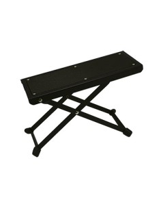 Banquito Apoyapie Guitarra Plegable 4 Alturas: 12, 18, 22 y 25 cm. Apoyo: 10 x 25,5 cm. Peso: 645gr. 2