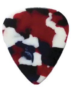 Pick (0.50 mm.) Samba Oval Rainbow Shell n.5 2