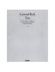 BECK C.-Trio per flauto, oboe e pianoforte
