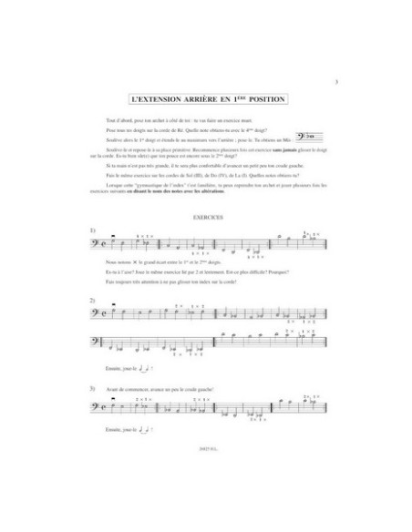 BOURIN O.-Methode 2º für Violoncello