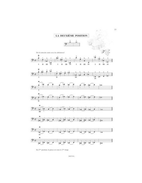 BOURIN O.-Methode 2º for Cello
