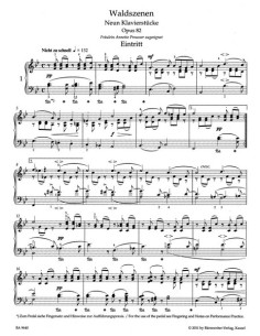 SCHUMANN R.-Escenas del Bosque Op.82 para Piano (Urtext) (Stuwe) 2