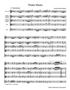 HAENDEL G.F.-Musica acquatica (HWV:348/350) per orchestra (PB) 2