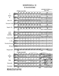 DVORAK A.-Sinfonia n. 2 per orchestra (partitura tascabile) 2