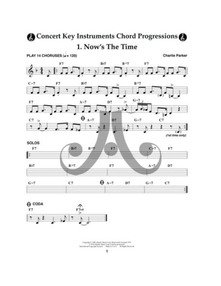 AEBERSOLD-Vol.123: Now's The Time