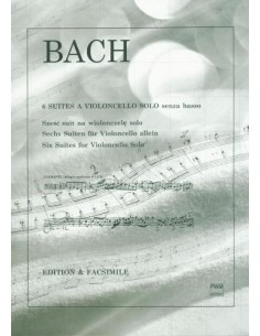 BACH J.S.-Suites (6) pour violoncelle seul