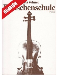 VOLMER B.-Escuela de la Viola 2º (Edizione Tedesca) (OCCASIONE)