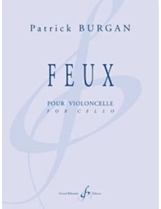 BURGAN P.-Feux für Violoncello
