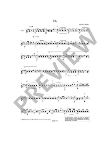 MONTES A.-Dirges (5) per chitarra