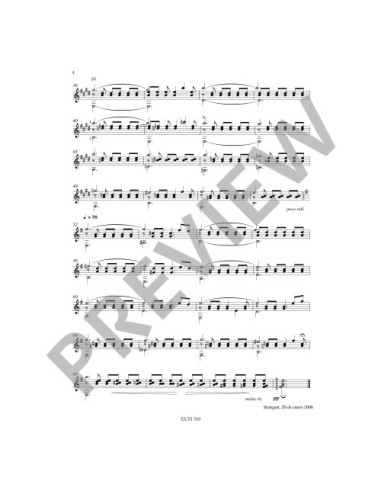 MONTES A.-Dirges (5) per chitarra