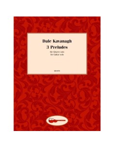 KAVANAGH D.-Preludes (3) para Guitarra