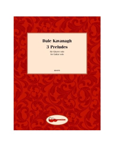 KAVANAGH D.-Preludes (3) per Chitarra