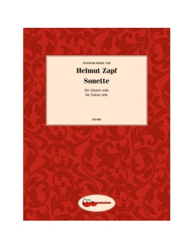 ZAPF H.-Sonette pour guitare