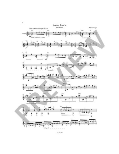 RAGO A.-Set Pieces (Concorso 2009) per Chitarra