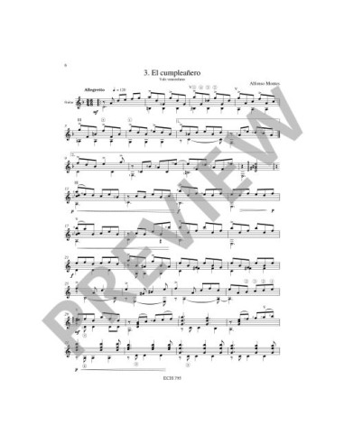 MONTES A.-Suite Tribute per Chitarra
