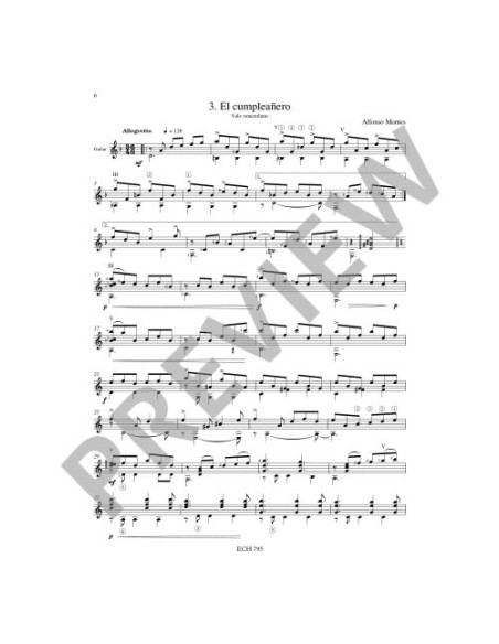 MONTES A.-Suite Tribute per Chitarra