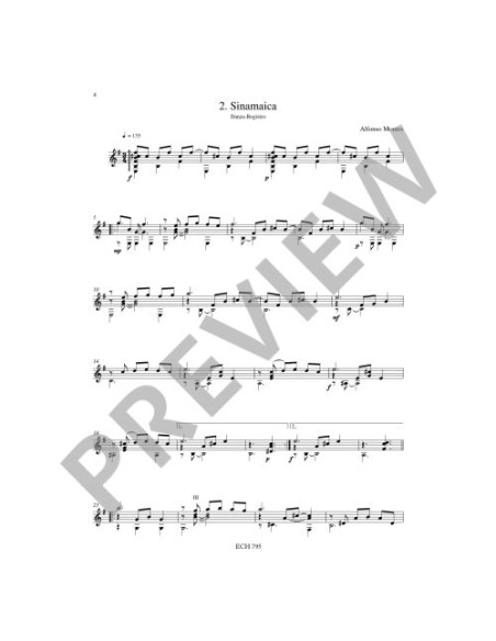 MONTES A.-Suite Tribute per Chitarra