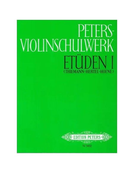 VARIOS-Peters Violinschule Vol.1: Vorstufenstudium für Violine