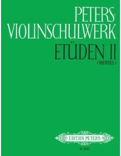 VARIOS-Peters Violinschule Vol.2: Vorstufenstudium für Violine