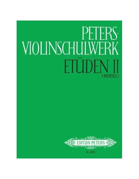 VARIOS-Peters Violinschule Vol.2: Vorstufenstudium für Violine