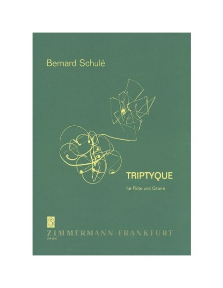 SCHULE B.-Trittico Op.30 per Flauto e Chitarra