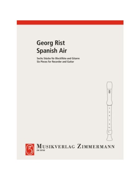 RIST G.-Aria spagnola per flauto e chitarra